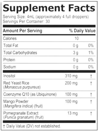 HeartAide supplement fact
