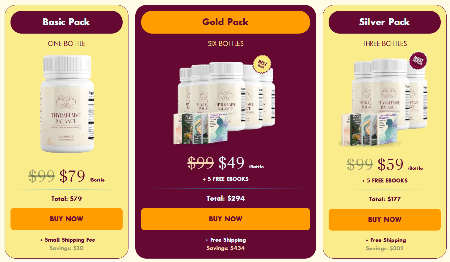 Thyrafemme Balance Price